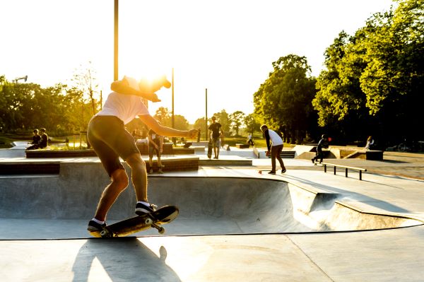 Skatebordpark. Foto 